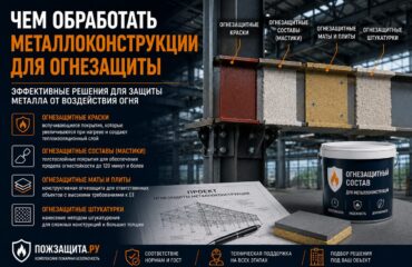 Чем обработать металлоконструкции для огнезащиты Чем обработать металлоконструкции для огнезащиты